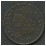1833 Classic Head Half Cent