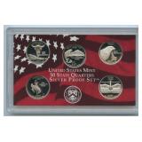 2007-S US Mint 50 State Quarters Silver Proof Set