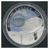 2016 Canada $20 The Universe .999 Silver 1 ozt