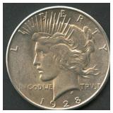 1928-S Peace Silver Dollar