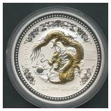 2000 Australian Lunar Series .999 Silver 1 ozt