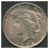 1925 Peace Silver Dollar