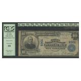 1902 PB $10 National Bank Note PCGS 10
