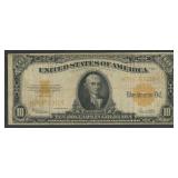 1922 $10 Large Gold Certificate FR-1173