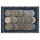 Roll of Mixed 1800's Indian Head Cents