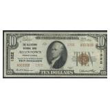 1929 $10 Ty-2 National Bank Note, Allentown, PA