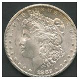 1882-CC Morgan Silver Dollar
