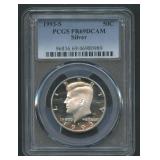 1993-S Silver Kennedy Half PCGS PR 69 DCAM