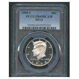 1998-S Silver Kennedy Half PCGS PR 69 DCAM