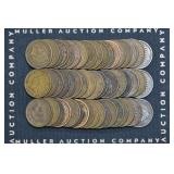 Roll of Mixed 1900's Indian Head Cents