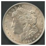1921 Morgan Silver Dollar