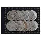 Roll of 1917 & 1918 Dated Walking Liberty Halves