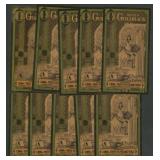 10- 2023 and 2024 Nevada $1 Goldbacks