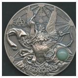 2016 Niue $5 Metatron ,999 Silver 65 Grams