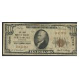 1929 $10 Ty-1 National Bank Note, Petersburg, TN