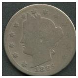 1885 V Nickel (Key-Date)