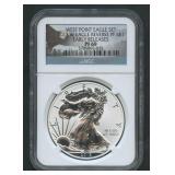 2013-W ASE Silver Eagle NGC Reverse PF 69