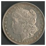 1878 8 TF Morgan Silver Dollar
