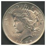 1922 Peace Silver Dollar