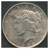 1922-D Peace Silver Dollar