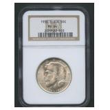 1936 Elgin Silver Commem Half NGC MS 64