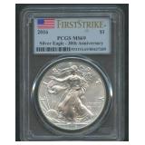 2016 ASE Silver Eagle PCGS MS 69