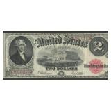 1917 $2 Legal Tender Note Red Seal FR-60