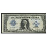 1923 $1 Silver Certificate Blue Seal FR-237