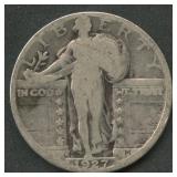 1927-S Standing Liberty Quarter