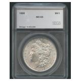 1886 Morgan Silver Dollar SEGS MS 63