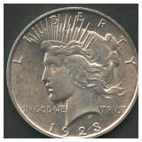 1923-D Peace Silver Dollar
