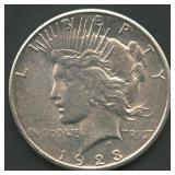 1923-S Peace Silver Dollar