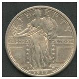 1917-S Type I Standing Liberty Quarter