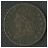 1834 Draped Bust Half Cent