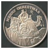 Holidays .999 Silver Round 1 ozt