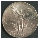 1984 Mexico Libertad .999 Silver 1 ozt