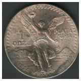 1984 Mexico Libertad .999 Silver 1 ozt