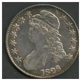 1828 Capped Bust Half Dollar