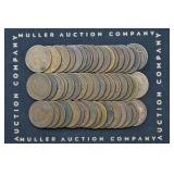 Roll of Mixed 1800's Indian Head Cents