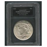 1924 Peace Silver Dollar