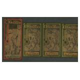 4- Mixed Goldbacks 0.013 ozt Gold