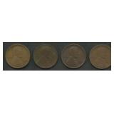 4- 1911-S Lincoln Head Cents