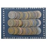 Roll of Mixed 1800's Indian Head Cents