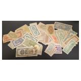50+ Mixed Foreign Currency and Military Certs