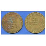 2 Whorehouse / Brothel Tokens