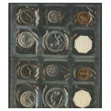 2- 1959-P US Proof Sets - 5 Coins