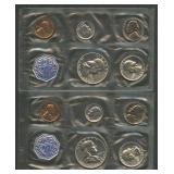 2- 1957-P US Proof Sets - 5 Coins