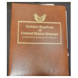 Golden Replicas of US Stamps Album