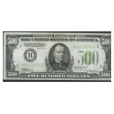 1934 $500 Federal Reserve Note NY FR-2201B