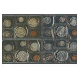 4- Canada 1965 Mint Sets - 6 Coins in OGP